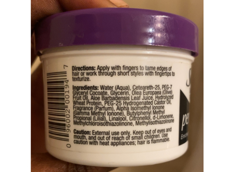 Softee Perfect Edge Control Texturize, Olive Oil & Aloe, 2 oz/57 g