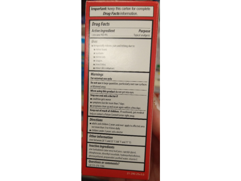 CVS Health Maximum Strength Burn Gel, 2.5 fl oz/75 mL