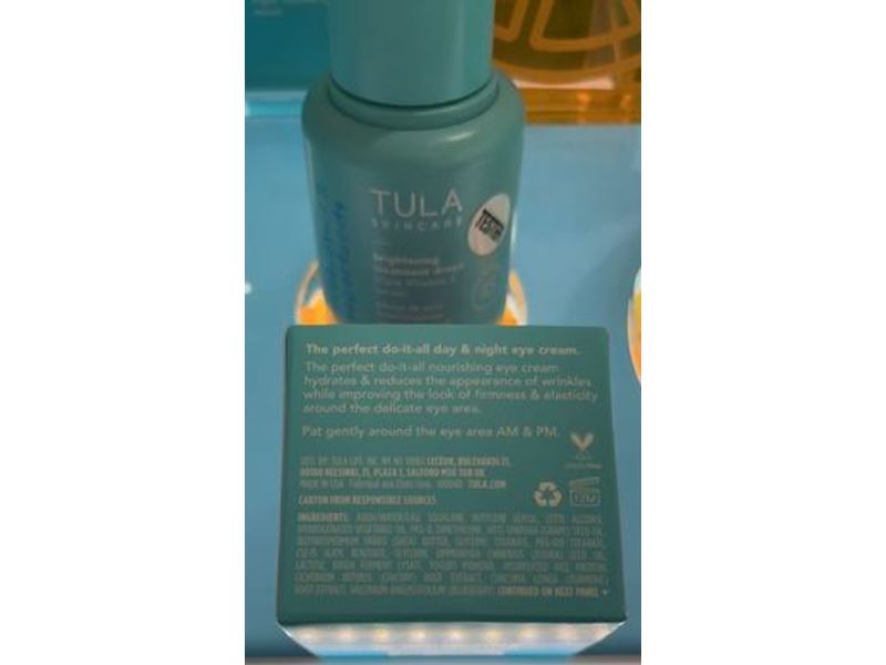 Tula Skin Care Revitalizing Eye Cream, Revive & Rewind, 0.5 oz/15 g
