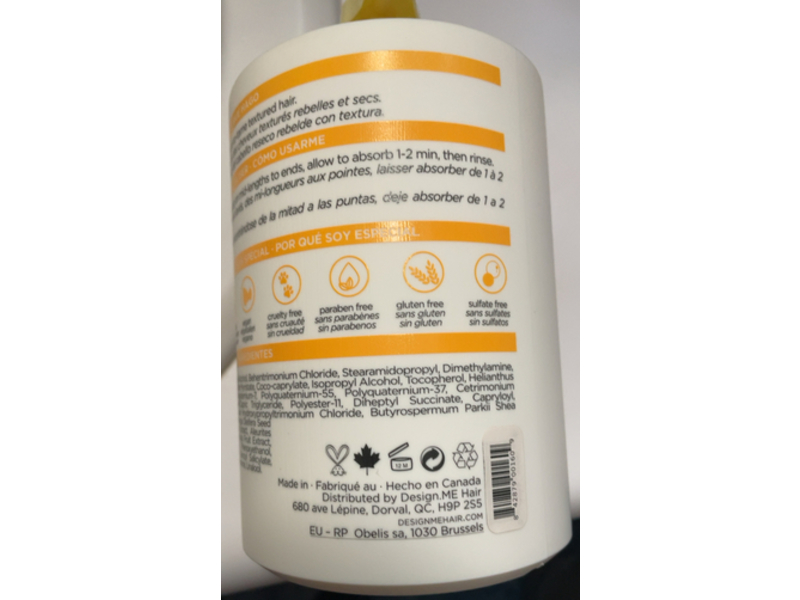 Design.me Bounce Me Curl Conditioner, 32 fl oz/1 L