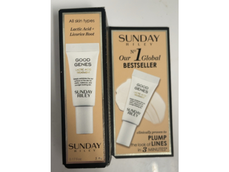 Sunday Riley Good Genes Lactic Acid Treatment, Lactic Acid + Licorice Root, 0.17 fl oz/5 mL