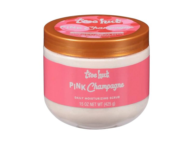 Tree Hut Daily Moisturizing Scrub, Pink Champagne, 15 oz/425 g