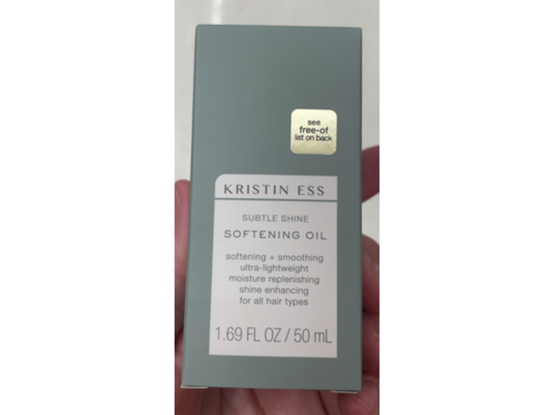 Kristin Ess Subtle Shine Softening Oil, 1.69 fl oz/50 mL