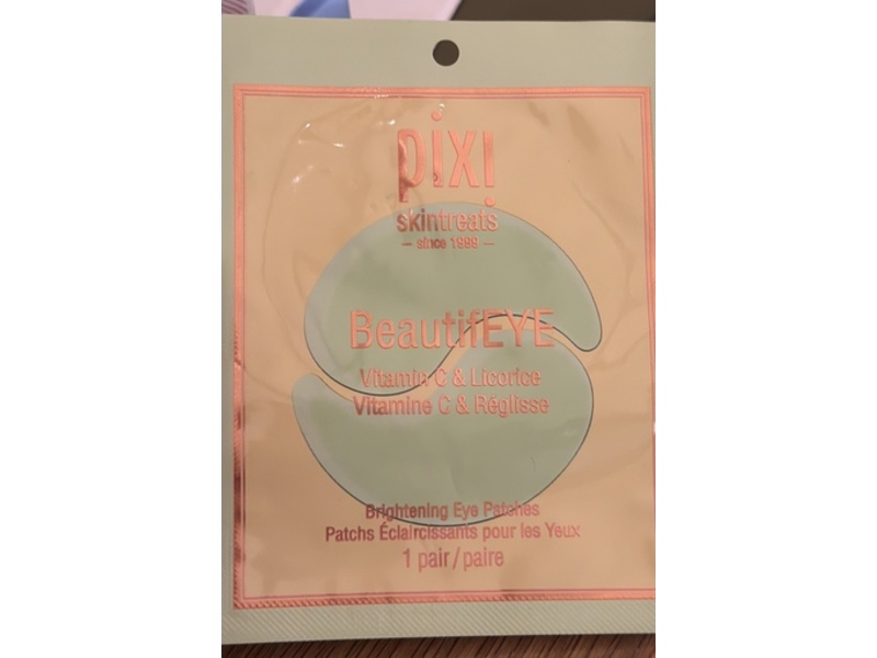 Pixi Skin Treats BeautifEYE Brightening Eye Patches, 1 Pair, 2 Count