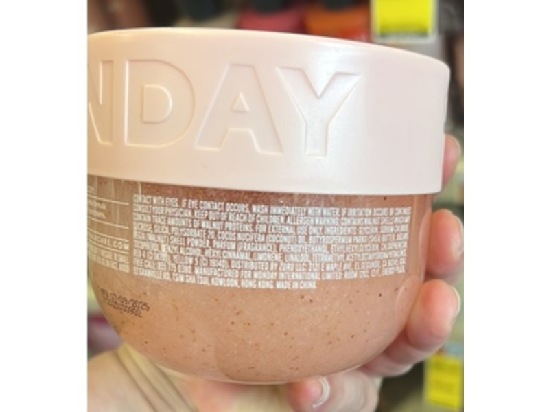 Monday Exfoliating Body Scrub, Fresh Gardenia, 18 oz/510 g