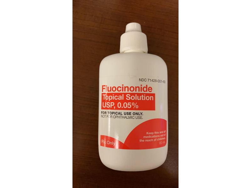 Fluocinonide Topical Solution USP 0.05%, 60 mL Glasshouse Pharmaceuticals (RX)