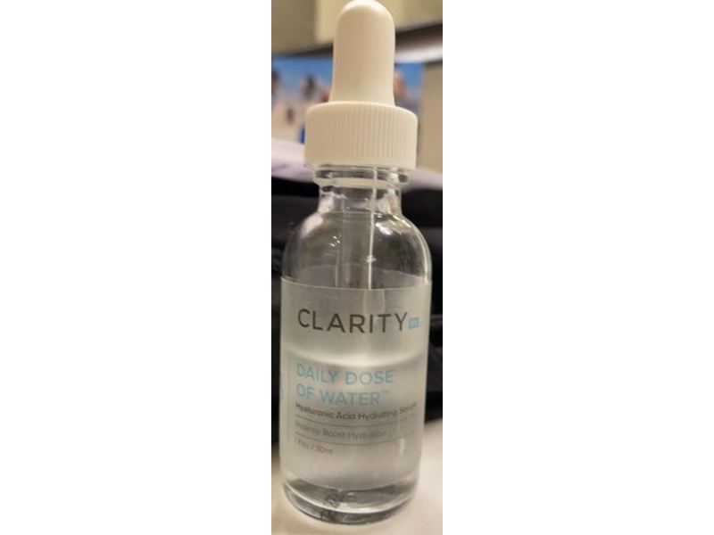 ClarityRx Daily Dose Of Water Hyaluronic Acid Hydrating Serum, 1 fl oz/30 mL
