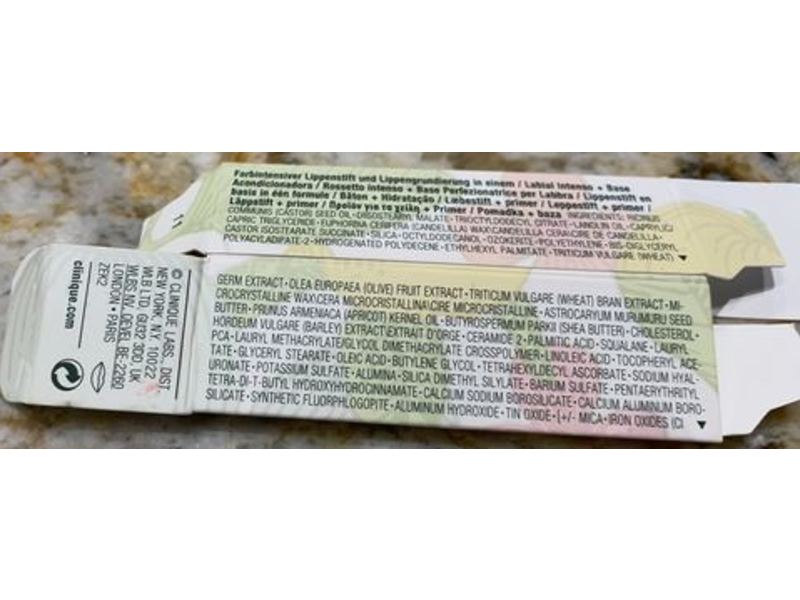 Clinique Pop Lip Color + Primer Lipstick, 18 Papaya Pop, 0.13 oz/3.9 g