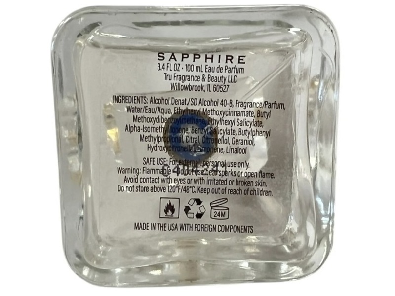 Element Edition VI Sapphire Eau De Parfum, 3.4 fl oz/100 mL