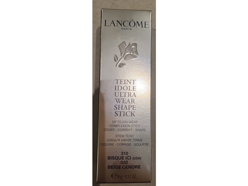Lancome Teint Idole Ultra Wear Shape Stick, 310 Bisque Cool, 0.31 oz/9 g