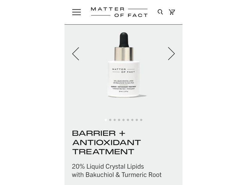 Matter Of Fact Barrier + Antioxidant Treatment, 1 fl oz/30 mL