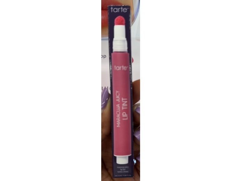 Tarte Maracuja Juicy Lip Tint, Lolli, 0.087 oz/2.6 mL