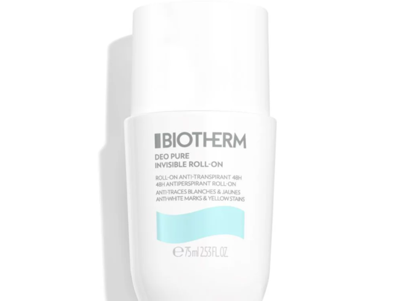 Biotherm Deo Pure Invisible Antiperspirant Roll On, 2.53 fl oz/75 mL