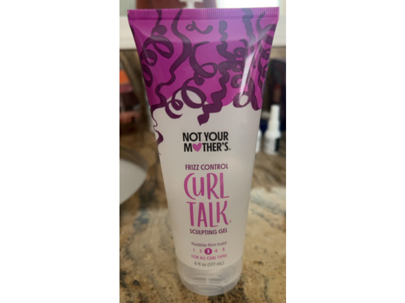 Not Your Mother's Curl Talk Frizz Control Sculpting Gel, 6 fl oz/177 mL, Pack Of 2