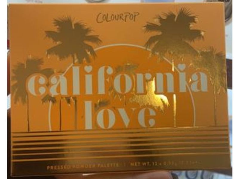 Colourpop California Love Pressed Powder Palette, 0.03 oz