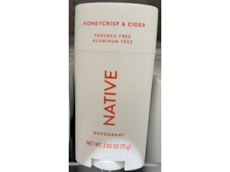 Native Deodorant, Honeycrisp & Cider, 2.65 oz/75 g