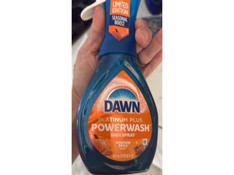 Dawn Powerwash Dish Spray, Pumpkin Spice, 16 fl oz/473 mL