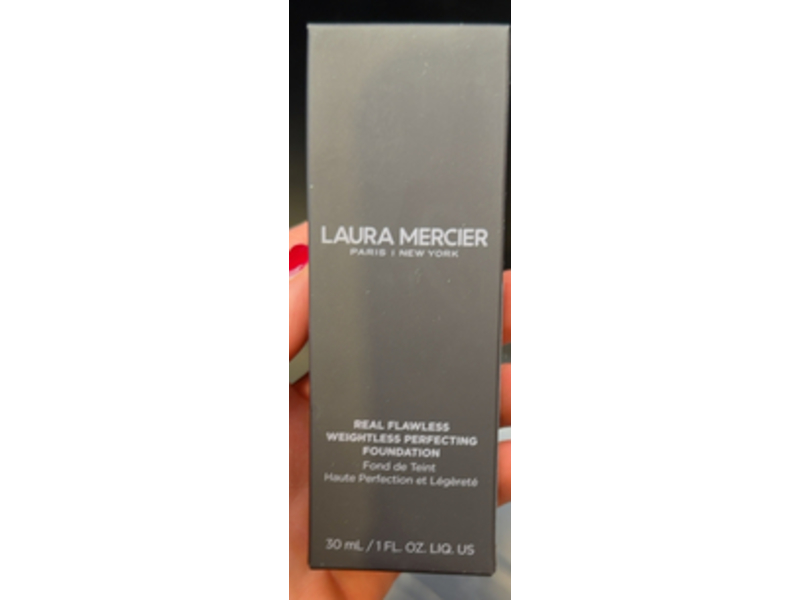 Laura Mercier Real Flawless Weightless Perfecting Foundation, 3W1 Dusk, 1 fl oz/30 mL