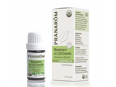 Pranarom Rosemary Ct 1,8 Cineole Essential Oil, 0.17 fl oz/5 mL