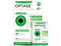 Optase Tea Tree Oil Eyelid Wipes, 30 Count - thumbnail 1