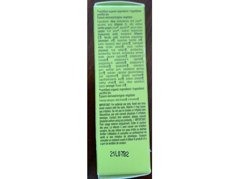 Juice Beauty Freshly Squeezed Glow Serum, 20% Vitamin C, 3 fl oz/9 mL