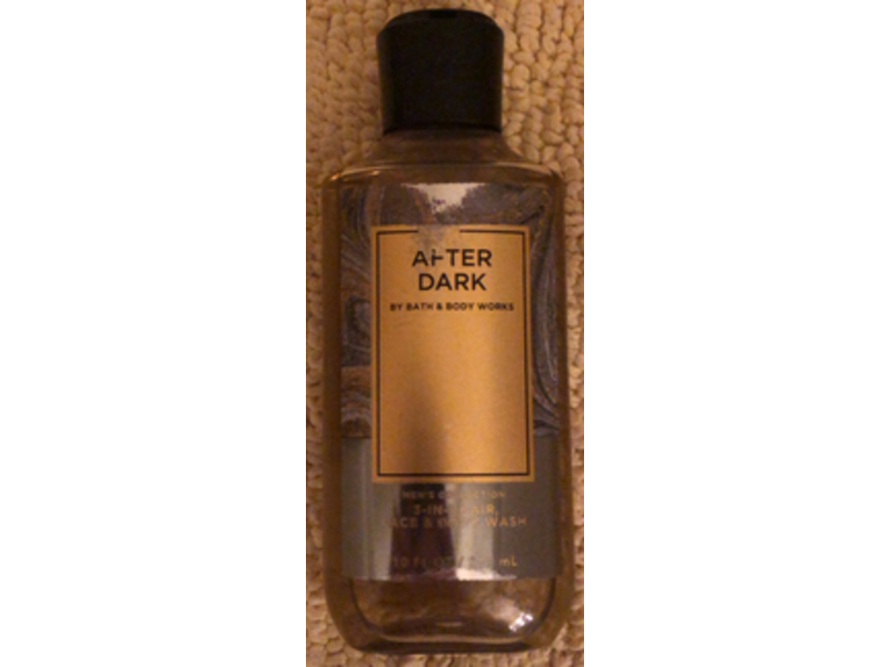Bath & Body Works After Dark 3-In-1 Hair Face & Body Wash, 10 fl oz/295 mL