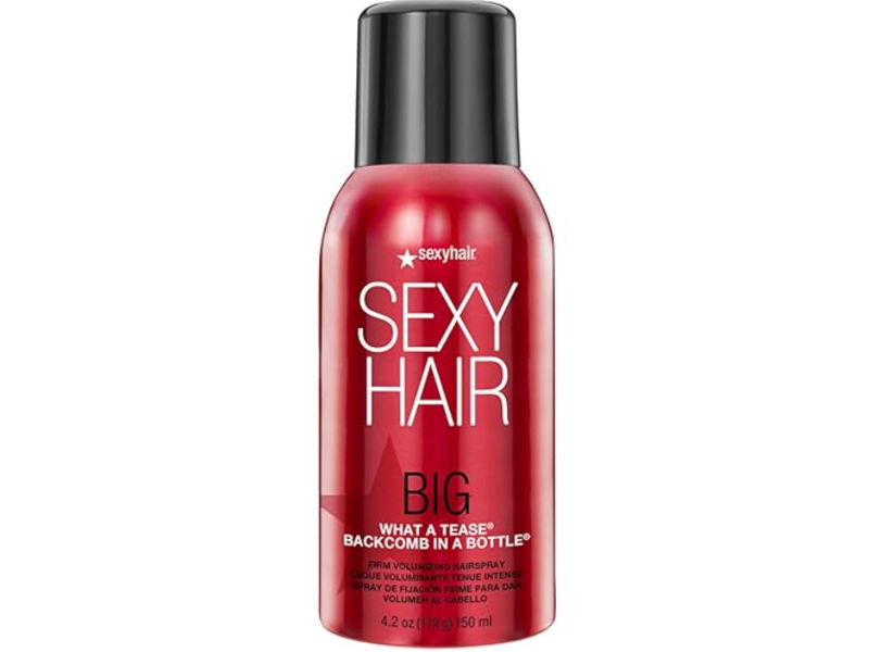 Sexy Hair Big What A Tease Backcomb In A Bottle Firm Volumizing Hairspray, 4.2 oz/119 g