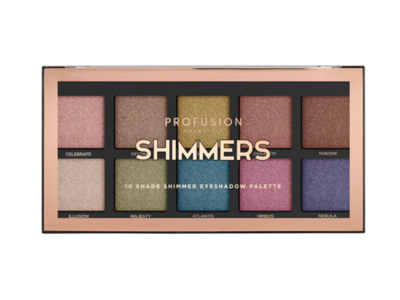 Profusion Cosmetics Shimmers Eye Shadow Palette