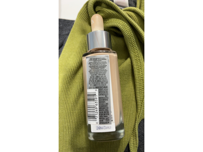 L'Oreal Paris True Match Nude Plumping Tinted Serum, 0.5-2 Very Light, 1 fl oz/30 mL