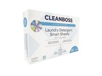 CleanBoss Laundry Detergent Smart Sheets, Soft Lavender, 60 Loads, 30 Sheets - Image 2