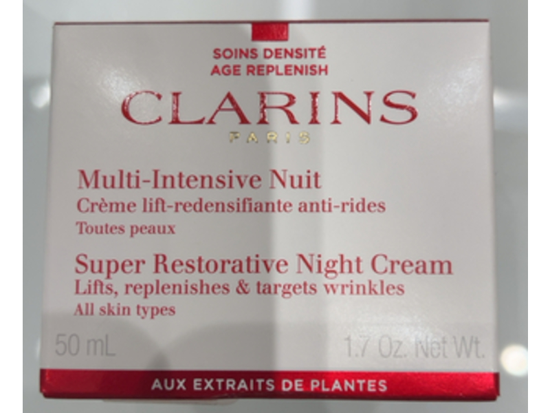 Clarins Multi - Intensive Nuit Super Restorative Night Cream, 1.7 oz/50 mL