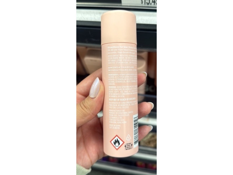 Monday Original Dry Shampoo, 1.3 oz/37 g