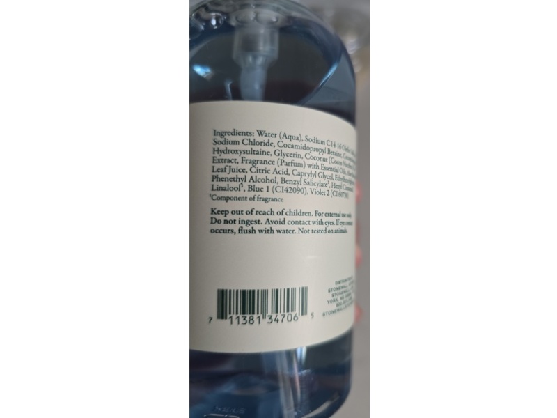 Stonewall Kitchen Hand Soap, Coastal Breeze, 12 fl oz/354 mL