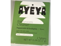 Ayeya Bathroom Cleaner Tablets, Peppermint & Eucalyptus, 0.24 oz/7 g, 2 Count - thumbnail 2