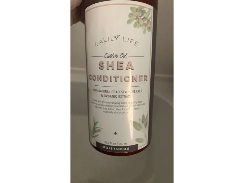 Calily Life Shea Shampoo & Conditiner Set, Castor Oil, Moisturize, 33.8 fl oz/1000 mL Each