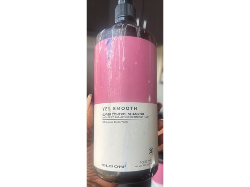 Elgon Yes Smooth Super Control Shampoo, 36.3 oz/1030 mL