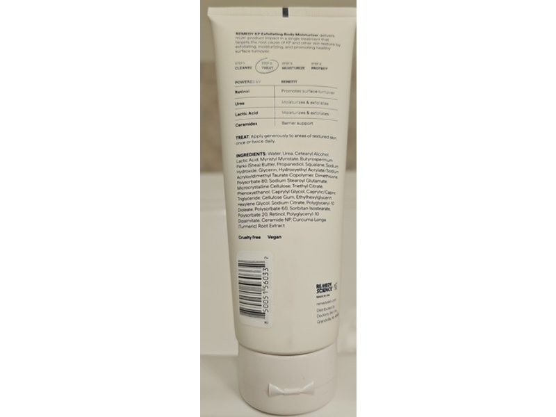 Remedy KP Exfoliating Body Moisturizer, 7.7 fl oz/225 mL