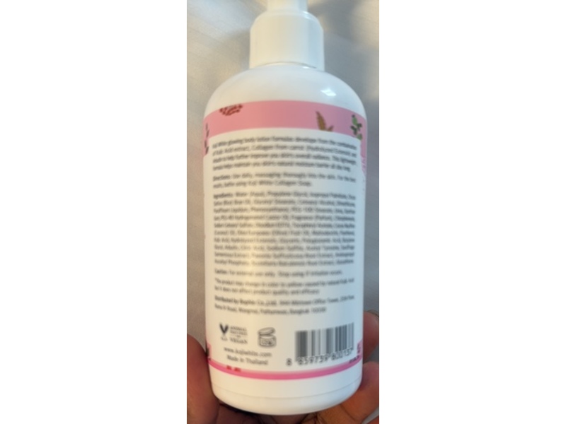 Koji White Kojic Acid Glowing + Collagen Booster Body Lotion, 8.45 fl oz/250 mL