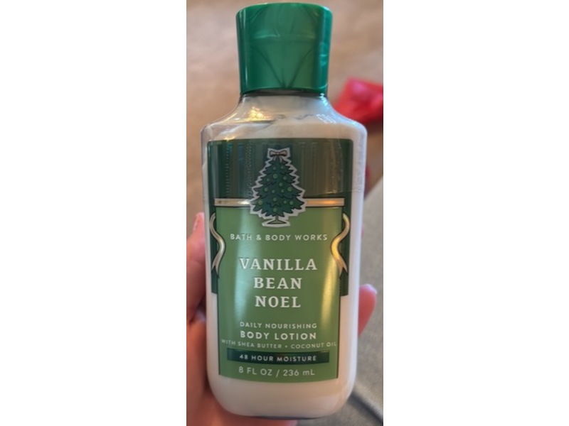 Bath & Body Works Nourishing Body Lotion, Vanilla Bean Noel, 8 fl oz/236 mL