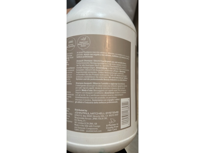 Paul Mitchell Classic Shampoo, Awapuhi, 3.785 L
