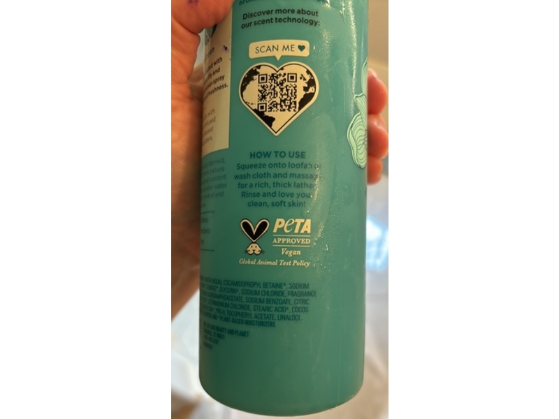 Beloved Calm Body Wash, Turquoise Water Lily & Vitamin E, 18 fl oz