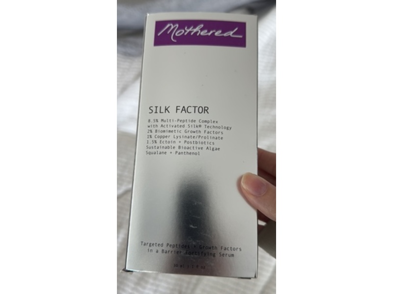 Mothered Silk Factor Barrier Fortifying Serum, 1 fl oz/30 mL