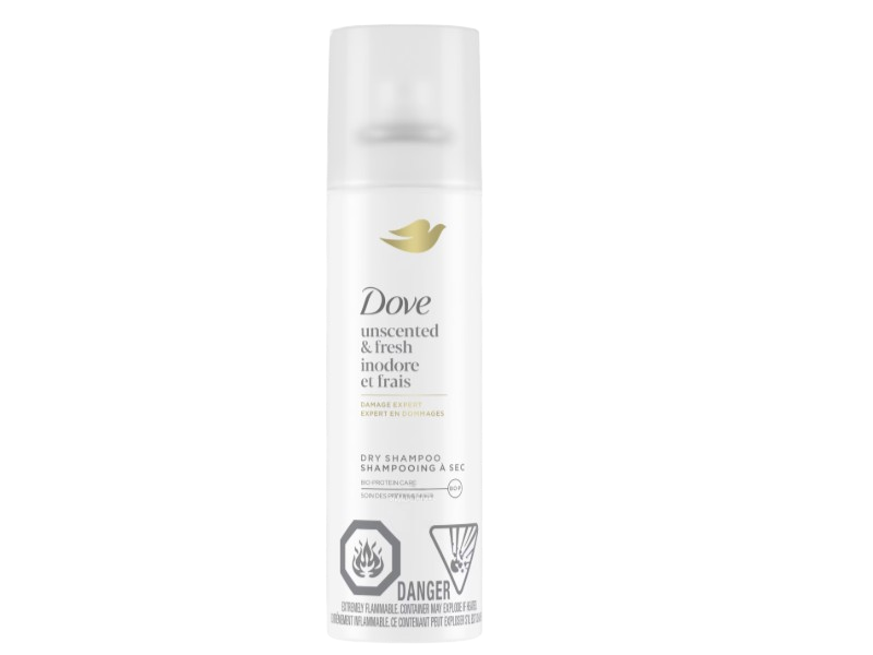 Dove Refresh + Care Dry Shampoo, Unscented, 5 oz/141 g
