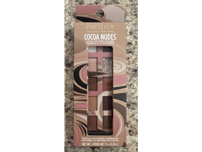 Pacifica Cocoa Nudes Eyeshadow Palette, 0.24 oz/7 g