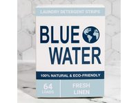 Blue Water Laundry Detergent Strips, Fresh Linen, 64 Loads - Image 2