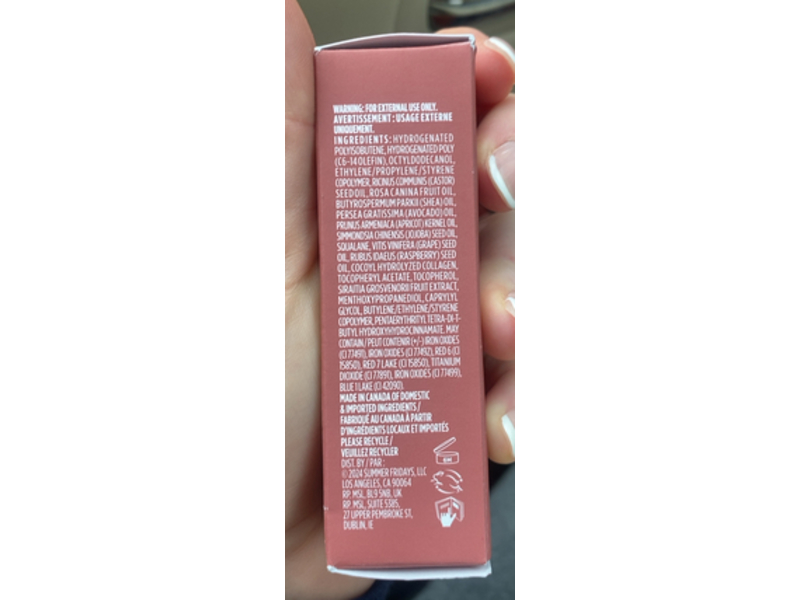 Summer Fridays Dream Lip Oil, Blush Dreams, 0.15 fl oz/4.5 mL