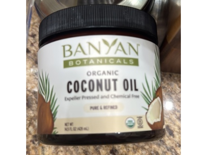 Banyan Botanicals Coconut Oil, 14.5 fl oz/428 mL