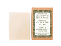 Ora's Amazing Herbal Gentle Olive Oil Soap, Unscented, 4.5 oz/128 g - thumbnail 1