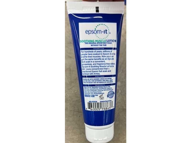 Epsom-It Soothing Muscle Lotion, 3.5 fl oz/104 mL