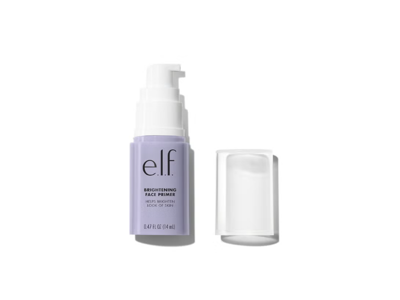 e.l.f. Cosmetics Mineral Infused Face Primer, Brightening Lavender, 0.49 oz/14 mL